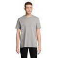 Sudadera Algodón Orgánico Corte Moderno Gris Jaspeado 3XL