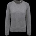 Sudadera algodón orgánico cuello redondo Grey Heather Xs