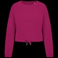Sudadera algodón orgánico oversize Cherry Purple L