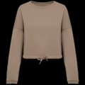 Sudadera algodón orgánico oversize Wet Sand S