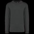 Sudadera algodón poliéster cuello redondo DARK GREY L