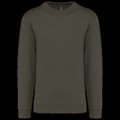 Sudadera algodón poliéster cuello redondo Dark Khaki S