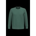 Sudadera algodón poliéster cuello redondo Earthy Green S