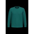 Sudadera algodón poliéster cuello redondo Emerald Green 4Xl