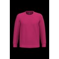 Sudadera algodón poliéster cuello redondo Fuchsia Xl