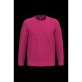 Sudadera algodón poliéster cuello redondo Fuchsia Xs