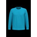 Sudadera algodón poliéster cuello redondo Hawaii Blue S