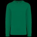 Sudadera algodón poliéster cuello redondo Kelly Green M