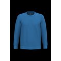 Sudadera algodón poliéster cuello redondo Light Royal Blue Xl