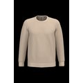 Sudadera algodón poliéster cuello redondo Light Sand 3Xl