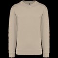 Sudadera algodón poliéster cuello redondo Light Sand XS