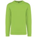 Sudadera algodón poliéster cuello redondo Lime XXL