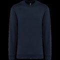 Sudadera algodón poliéster cuello redondo Navy S
