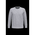 Sudadera algodón poliéster cuello redondo Oxford Grey L