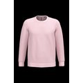 Sudadera algodón poliéster cuello redondo Pale Pink Xs