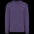 Sudadera algodón poliéster cuello redondo Purple L