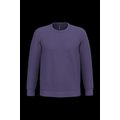 Sudadera algodón poliéster cuello redondo Purple M