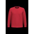 Sudadera algodón poliéster cuello redondo Red L