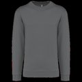 Sudadera algodón poliéster cuello redondo Storm Grey 4XL