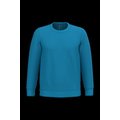 Sudadera algodón poliéster cuello redondo Tropical Blue Xs