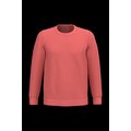 Sudadera algodón poliéster cuello redondo True Coral 3Xl