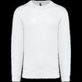 Sudadera algodón poliéster cuello redondo White XXL