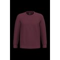 Sudadera algodón poliéster cuello redondo Wine S