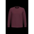 Sudadera algodón poliéster cuello redondo Wine Xs