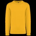Sudadera algodón poliéster cuello redondo Yellow M