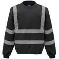 Sudadera alta visibilidad Black 3XL