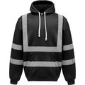 Sudadera alta visibilidad con capucha Black M