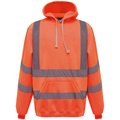 Sudadera alta visibilidad con capucha Hi Vis Orange Xxl