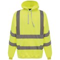 Sudadera alta visibilidad con capucha Hi Vis Yellow 3Xl