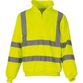 Sudadera alta visibilidad Forro de jersey Hi Vis Yellow 3XL