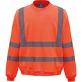 Sudadera alta visibilidad Hi Vis Orange S