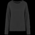 Sudadera amplia para chica Black L/XL