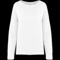Sudadera amplia para chica Off White S/M
