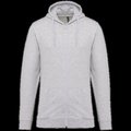 Sudadera básica unisex con capucha Ash Heather 3XL
