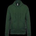 Sudadera básica unisex con capucha Forest Green L