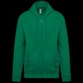 Sudadera básica unisex con capucha Kelly Green L
