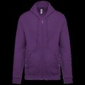 Sudadera básica unisex con capucha Purple Xl