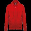 Sudadera básica unisex con capucha Red 4Xl