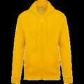 Sudadera básica unisex con capucha Yellow Xs