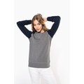 Sudadera bi-color algodón orgánico