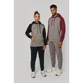 Sudadera bicolor con capucha