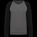 Sudadera bicolor hombre Grey Heather / Black M