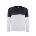 Sudadera Bicolor Unisex Neg Xl