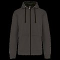 Sudadera Bolsillo con acceso para auriculares Dark Grey / Black 3Xl