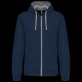 Sudadera Bolsillo con acceso para auriculares Navy / Fine Grey L