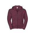 Sudadera con capucha con acceso para cable Burgundy M